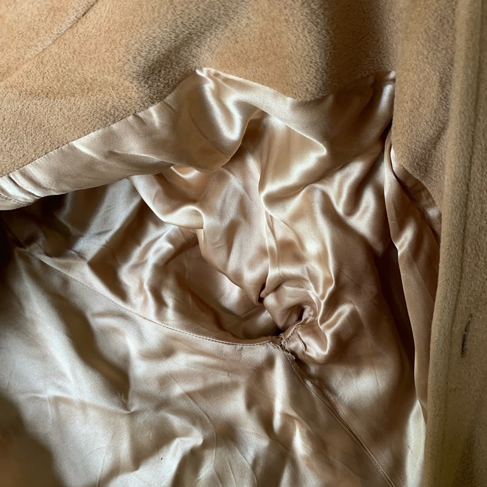 Hooded Faux fur trim coat - Picture 3 of 11